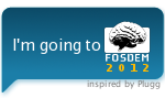 Bannière FOSDEM 2012